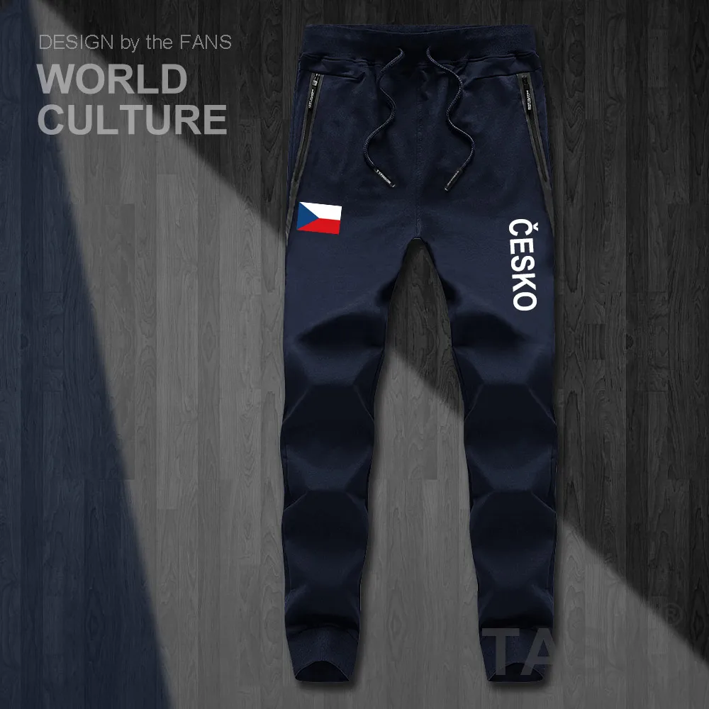 Czech Republic Czechia CZE CZ mens pants joggers jumpsuit sweatpants track sweat fitness fleece tactical casual nation country