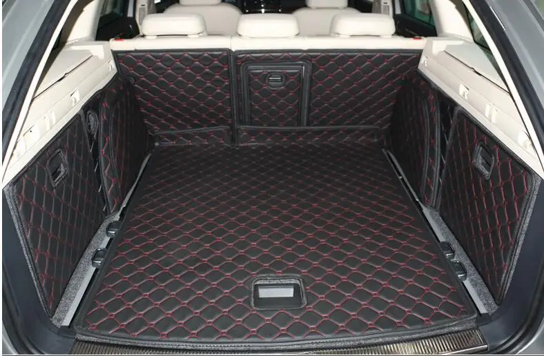 Good mats! Special trunk mats for Skoda Superb Combi 2014-2009 waterproof boot carpets cargo liner for Superb 2012,Free shipping