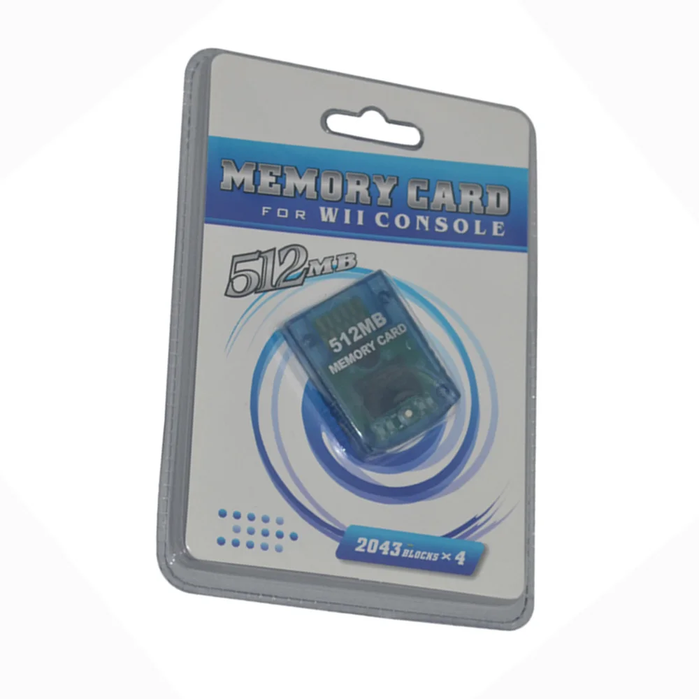 10PCS Top-selling Practical Game 512MB Memory Card  for Wii for Gamecube for GC Game System Console game 512M save