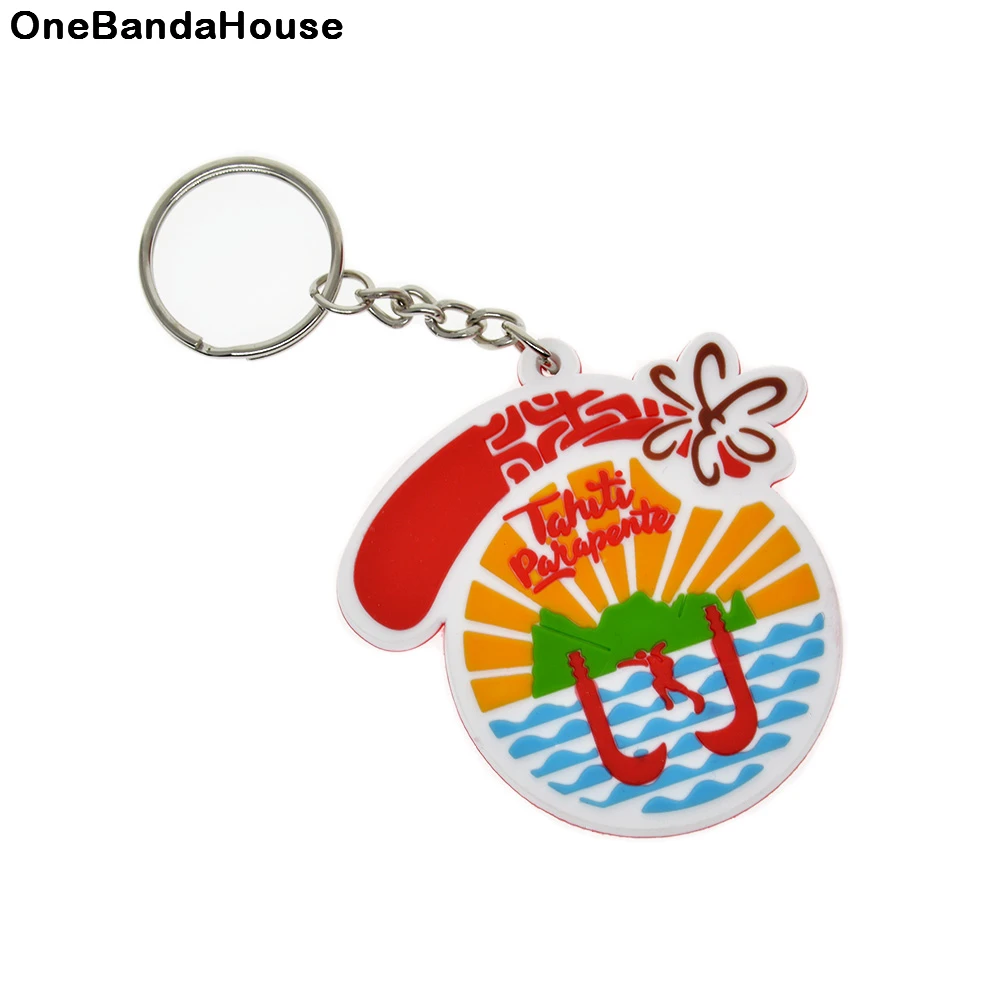 Custom Design 3D Soft PVC Keychain for Promotional Gift