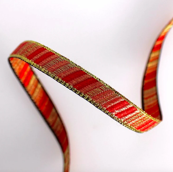 

10yards embroidery ethnic jacquard webbing tape lace ribbon trim 1cm tribal boho DIY garment shoes hat craft accessory gift deco