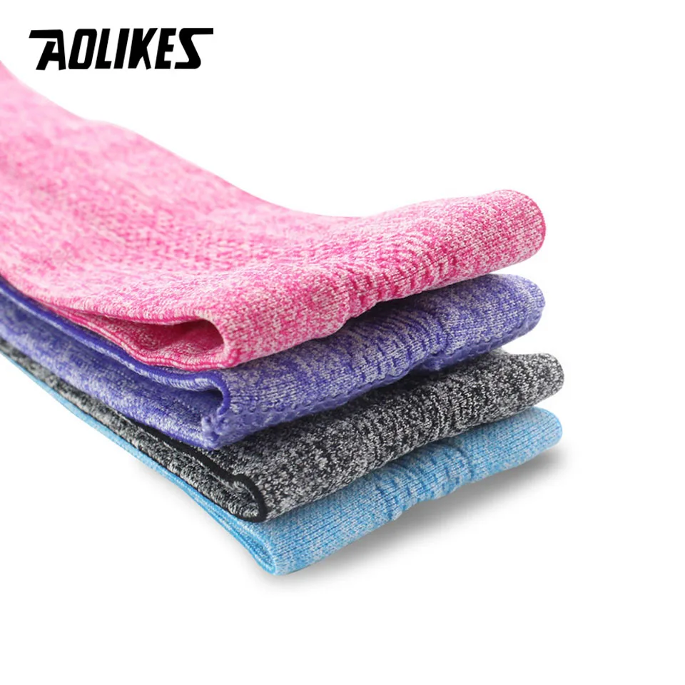 AOLIKES Professional Sweatband Sports Moisture-wicking Non slip Headband unisex breathable band for sports fitness workout