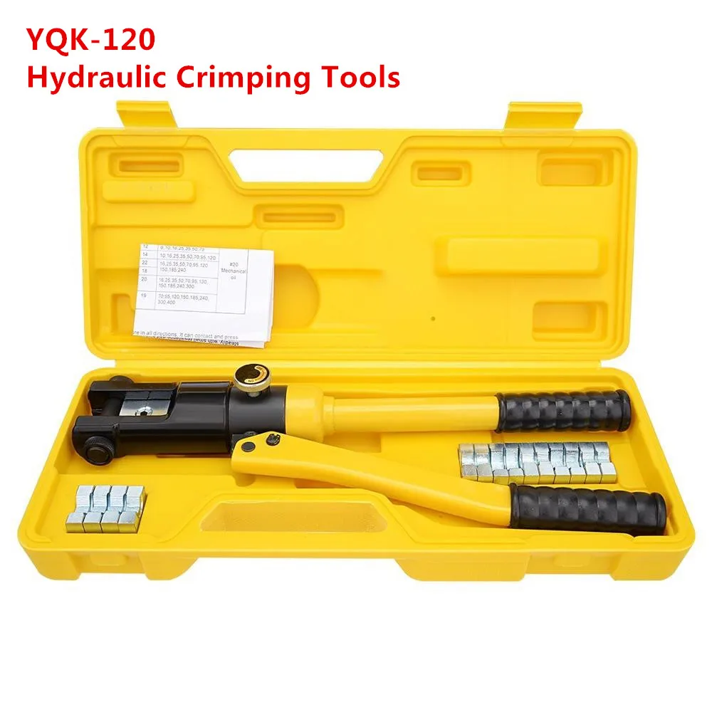 

YQK-120 Hydraulic Crimping Tool Hydraulic Compression Plier RANGE 10-120MM Hydraulic Plier Crimping force 8T