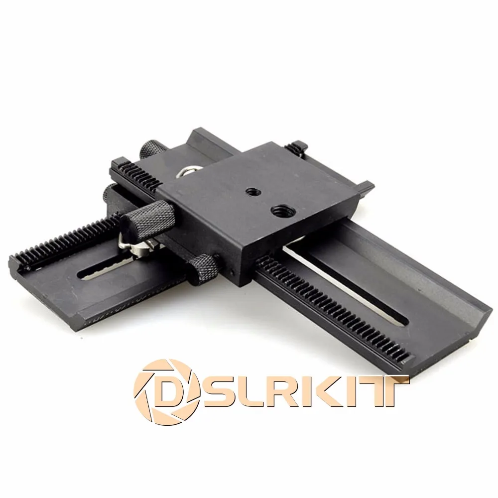 DSLRKIT 4 way Macro Shot Focusing Focus Rail Slider for CANON NIKON SONY Camera D-SLR