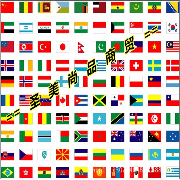 50pcs National Flag Stickers European Football Championship Waterproof Temporary Tattoo Paper Face Stickers Hot Sale