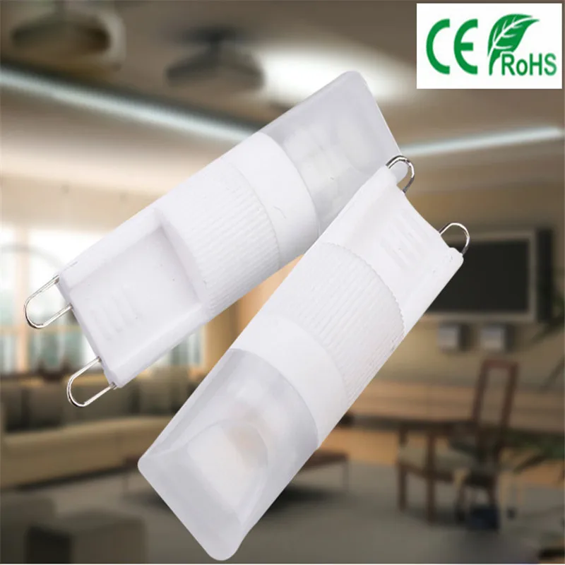 Led G9 Ceramic Bulb 3W/5W Fashional COB Lamp 2800K-3500K/5000K-6500K 360 Degree AC 110V/220V 1pcs/lot