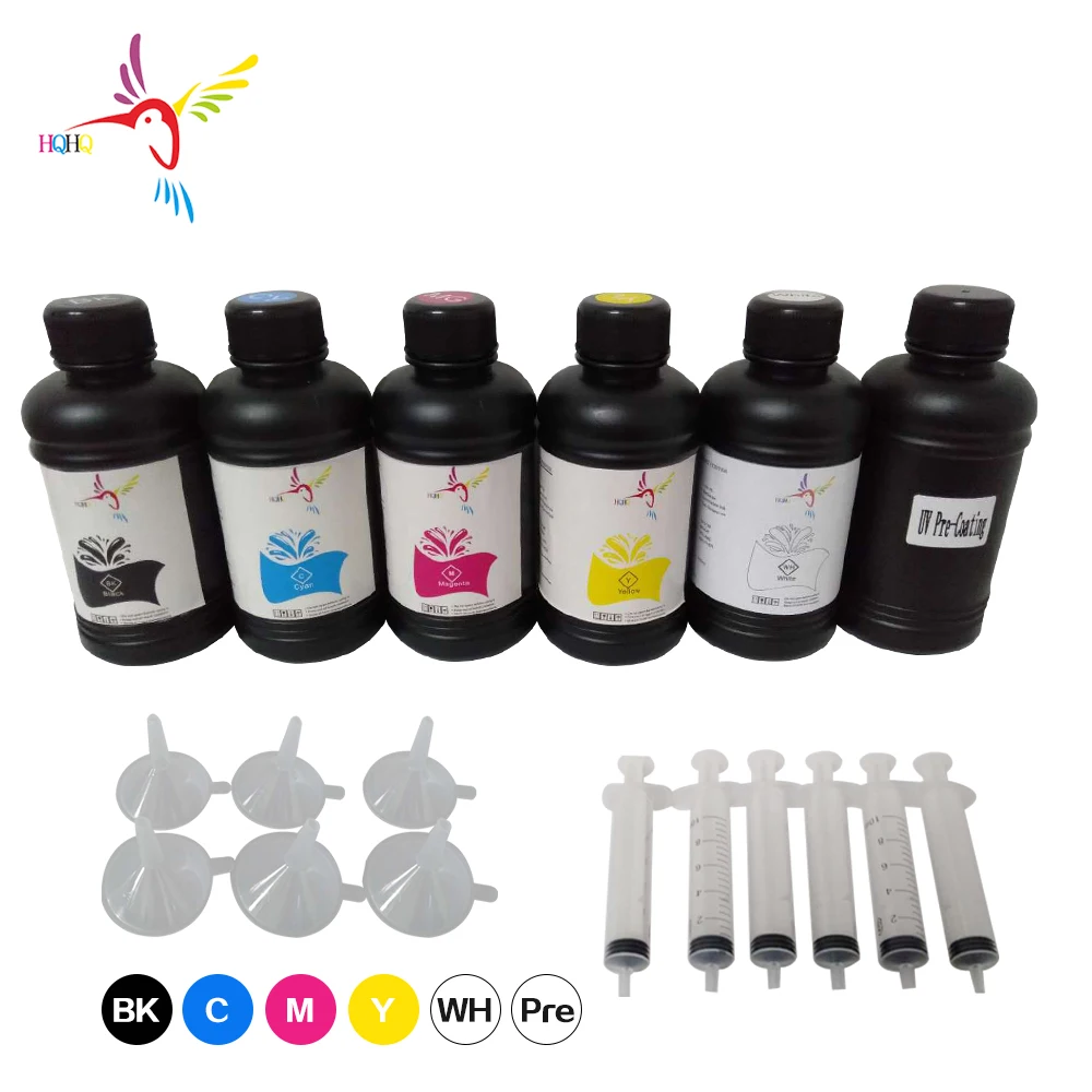 250ML/Bottle LED UV Ink For Epson L800 L805 1390 1400 1410 1500W L1800 R290 R330 Universal Compatible Cartridge Printing