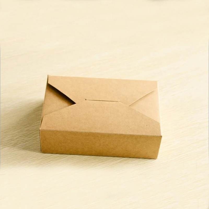 

100pcs 19.5x12.5x4cm Envelope Kraft Paper Gift Box Packaging Display Box Gift Boxes For Wedding/jewellery/candy/food Storage Box