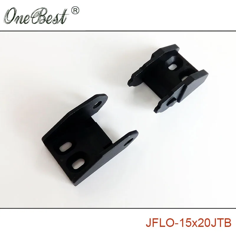 JFLO 1 Pair of 15x20mm Plastic Towline End Connectors Joints Cable Drag Chains Wire Carrier Tanks Chain Fitting