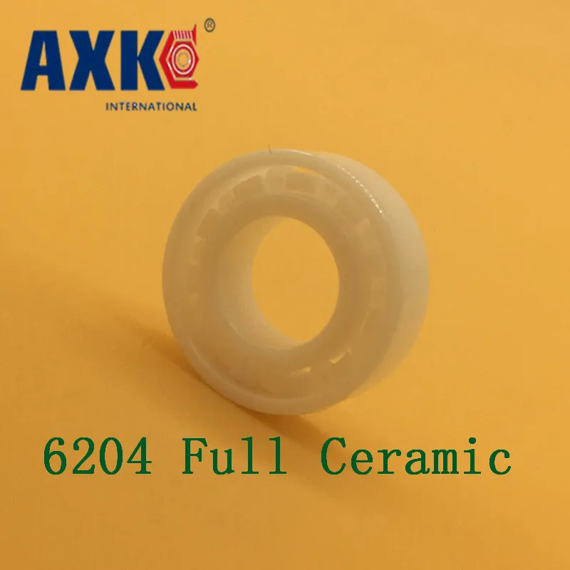 

2023 Direct Selling Real Axk 6204 Full Ceramic Bearing ( 1 Pc ) 20*47*14 Mm Zro2 Material 6204ce All Zirconia Ball Bearings