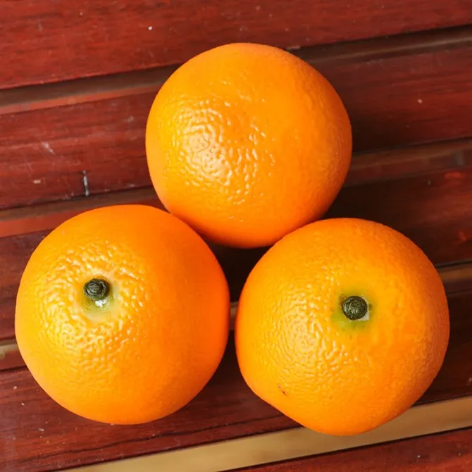 Fake fruit model,  quality oranges , artificial orange ,   props toy  , you can ask different fruits in one order .code 0021