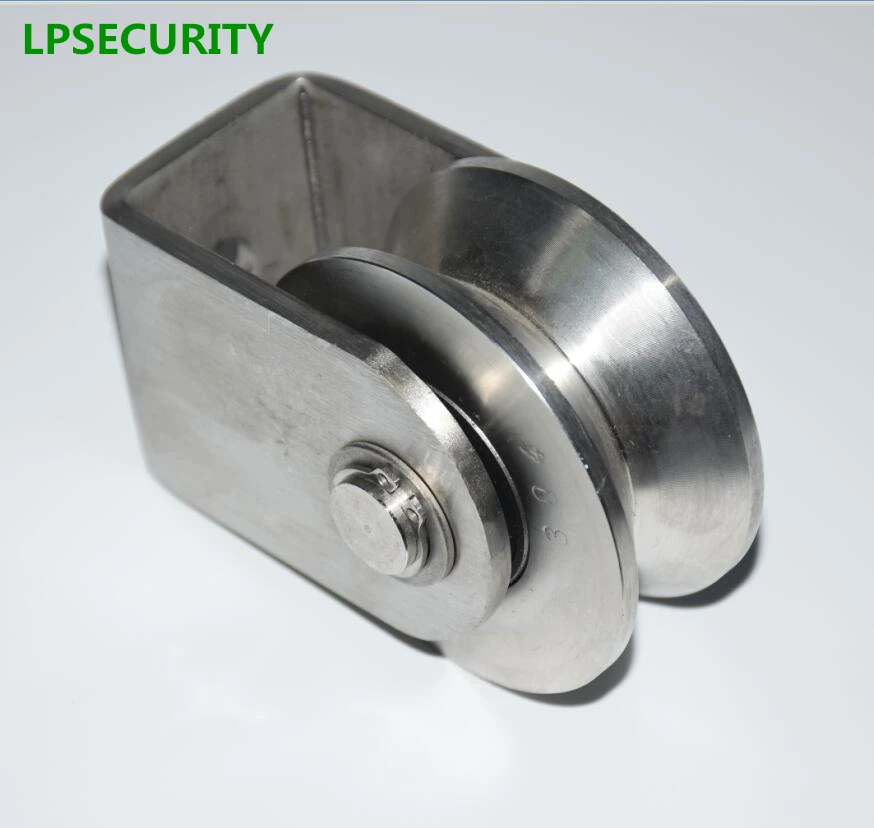 stainless steel V groove pulley slide wheel for swing/sliding gate opener with wheel diameter 48cm 2inch