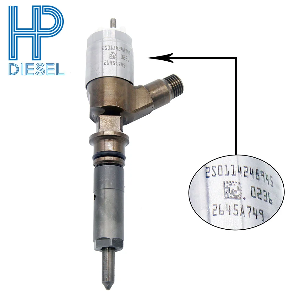 New type Diesel fuel injector 326-0690, 2645A749 for Caterpillar Perkins C6.6 engine, CR injector 3200690 For CAT Excavator