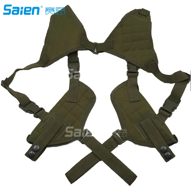 Tactical Universal Double Draw Shoulder Holster Versatile Breathable Concealed Carry For Pistol Handgun Gun