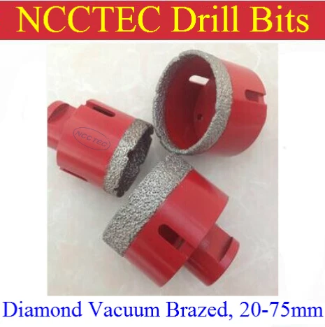 

[M14 thread ] 60mm diameter Diamond Vacuum Brazed Core Drill Bits CD60VBM14 FREE shipping | 2.4'' granite drilling tools