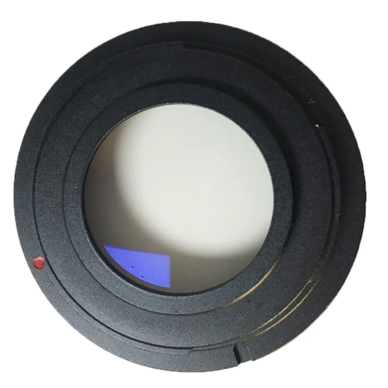 Anel adaptador de lente para câmera nikon m42, com vidro de foco infinito, d60, d80, d90, d700, d5000