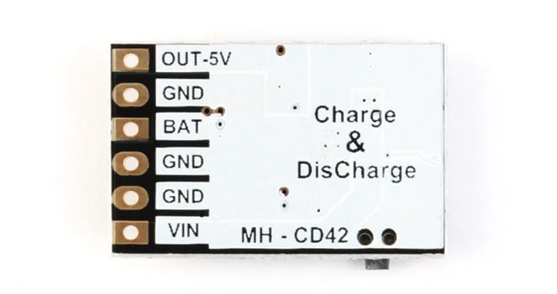 Snvi 1 Stück MH-CD42 CD42 DC 5V 2.1A Mobile Power DIY Modul 3.7/4.2V Lade-/Entladefunktion (Boost)/Batterieschutz/Anzeigetafel – Detail 3