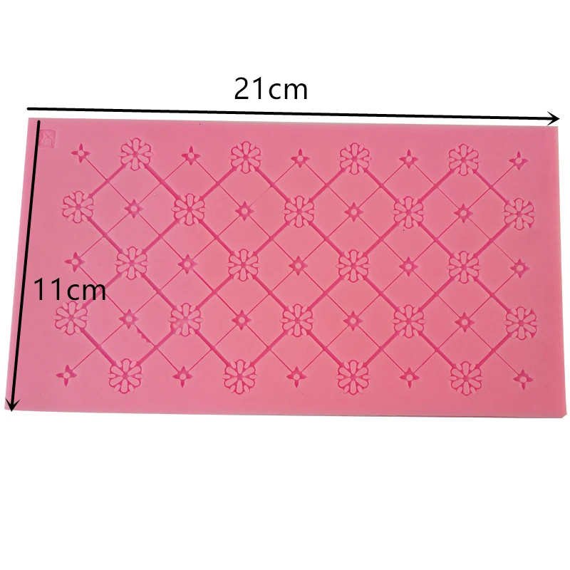 Aomily Lace Wedding Cake Silicone Beautiful Decorating Fondant Mold Mousse Sugarcraft Icing Mat Pad Pastry Kitchen Baking Tools