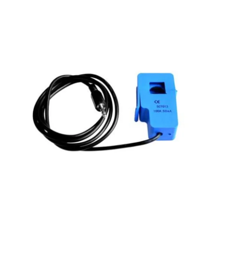 محول تيار منقسم النواة 30A/50A/100A 1V فيريت كور تيار متردد مستشعر منقسم