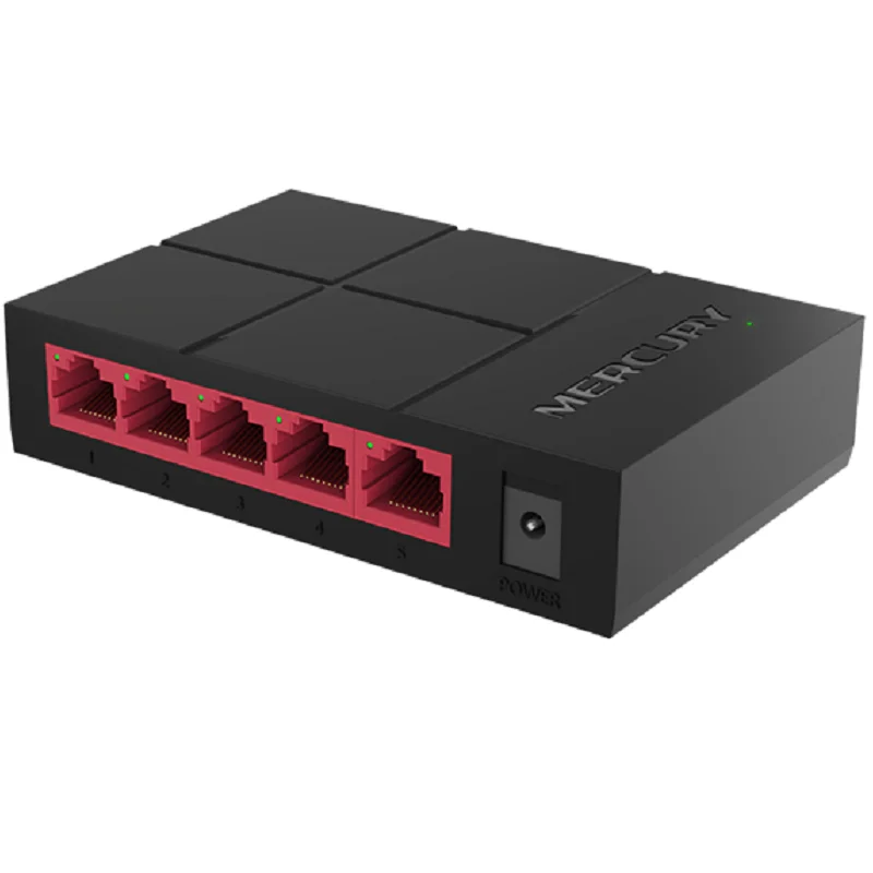 SG105M Mini 5-Ports Desktop Gigabit 1000Mbps Switch Ethernet Netzwerk Switch LAN Hub Voll- oder Halbduplex Exchange Fast Switcher
