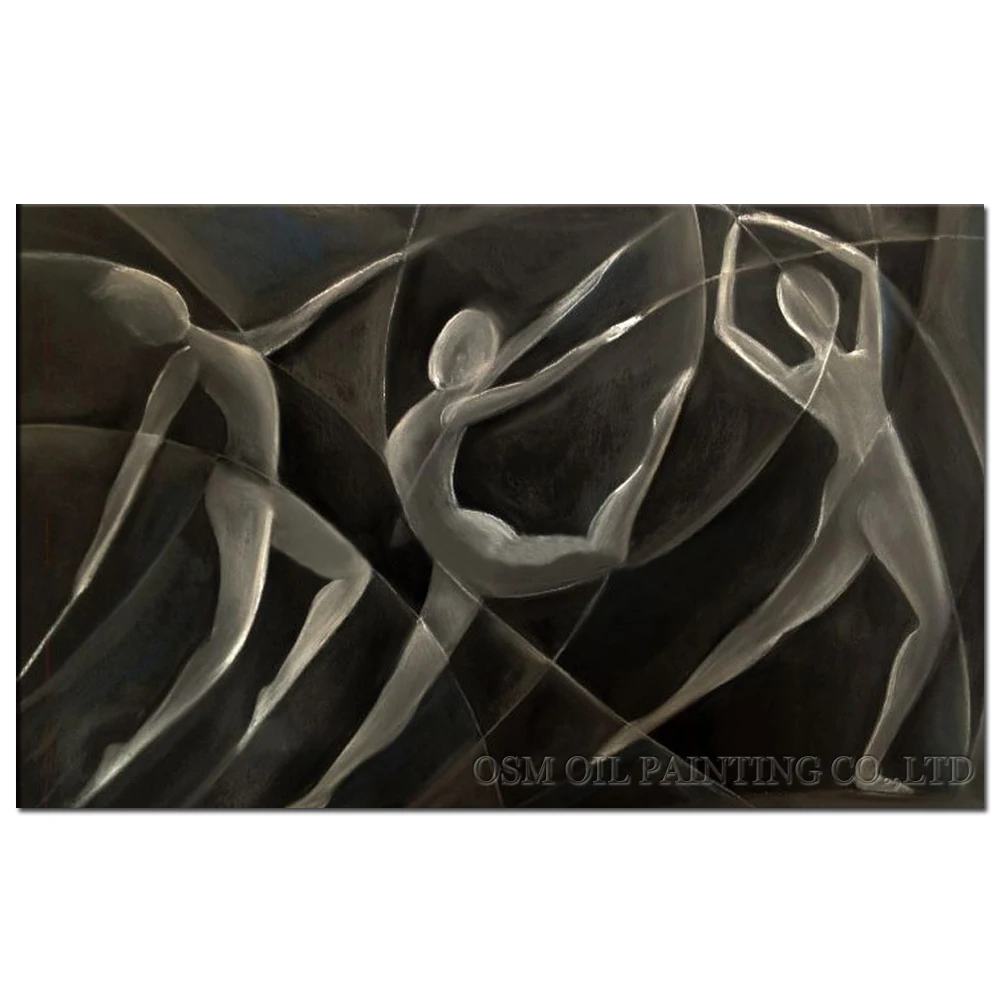 

Картина маслом на холсте «Танцующие люди»