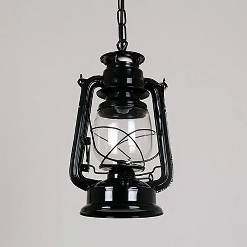 Retro Vintage lantern Kerosene Pendant Lamp E27 Lights Loft Restaurant Master Bedroom Dining/living room kitchen bar cafe