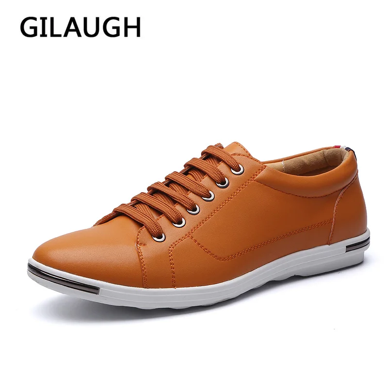 GILAUGH Brand New Classic Style Men Casual Shoes, Fashion Simple Designer Men Shoes, Plus Size Light Comfortable Flats