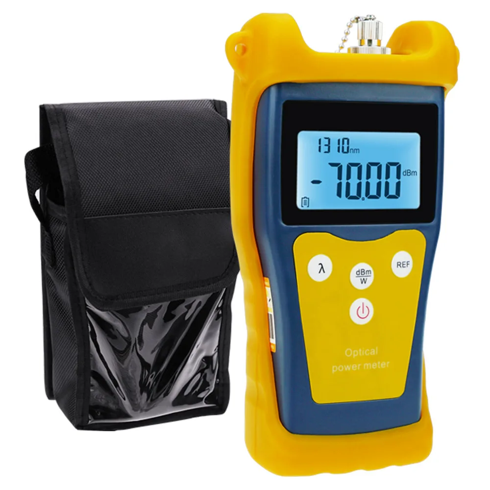 

New Fiber Optical Power Meter Fault locator Telecommunications Engineering Maintenance Cabling System -50 ~ +26 dBm