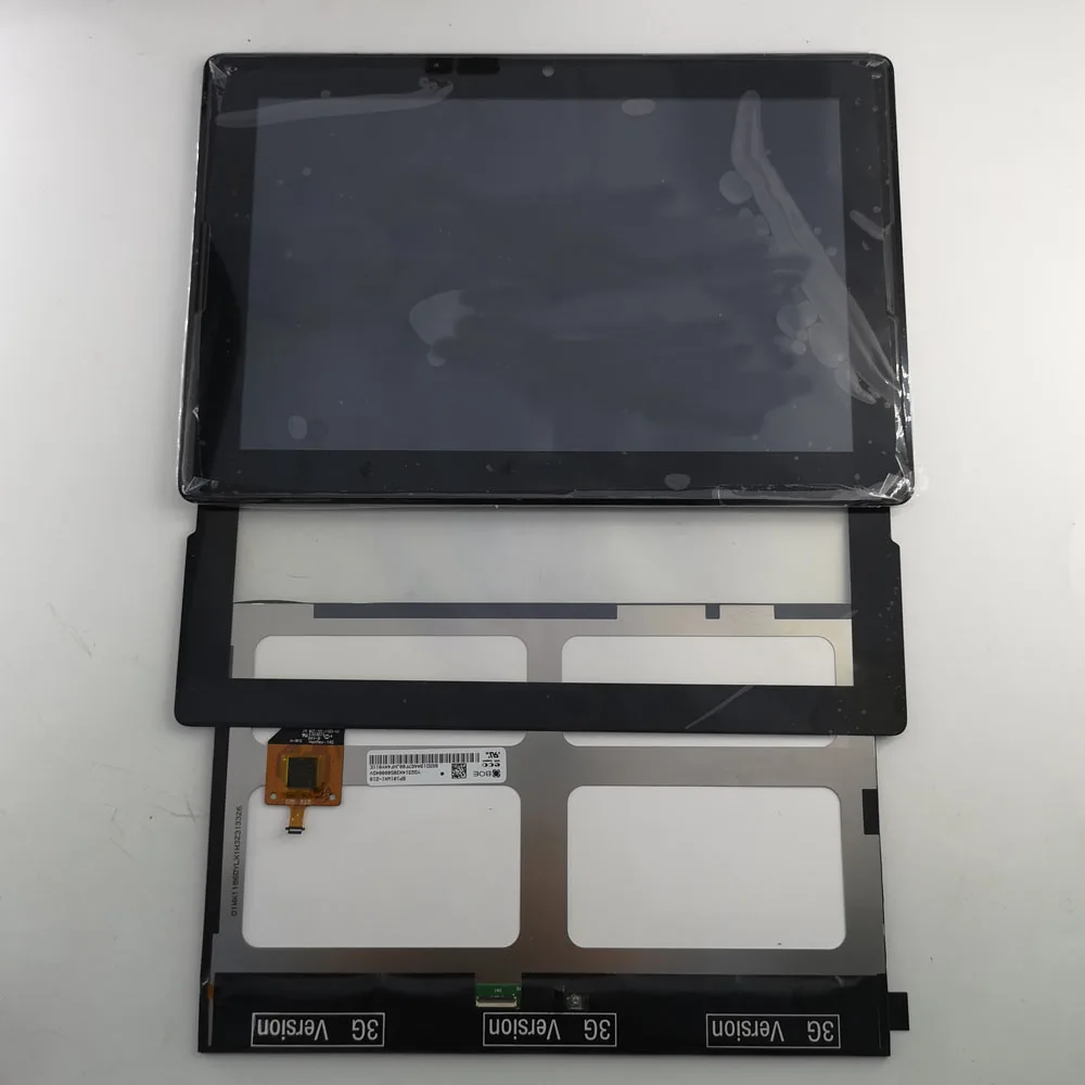 Nowy wyświetlacz LCD + ekran dotykowy z ramką wymienną czarny dla Lenovo Tab A10-70 A7600 A7600-F A7600-H A7600F A7600H
