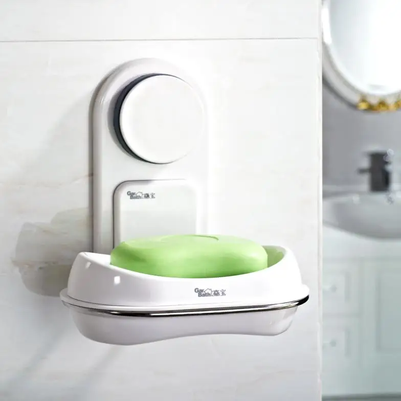 

plastic wall suction soap dish