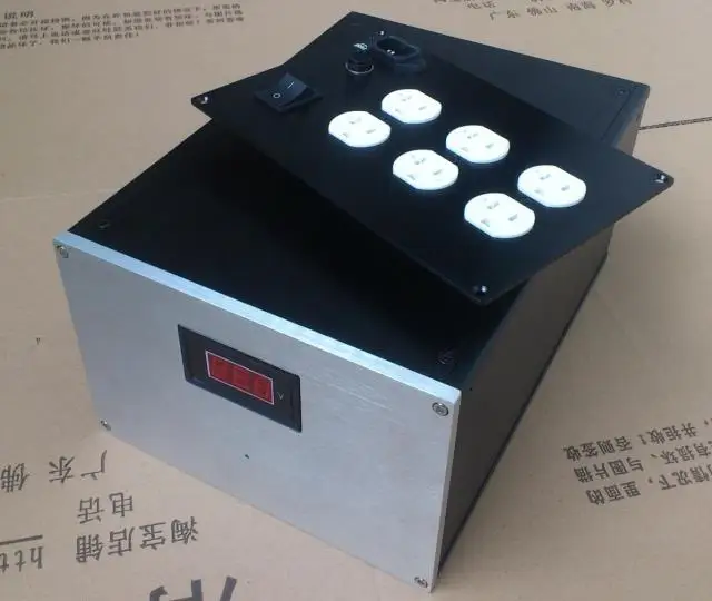 M DYT-1 DIY PSU シャーシフルアルミニウムエンクロージャ/プリアンプケース/パワーアンプボックス/電源シャーシ