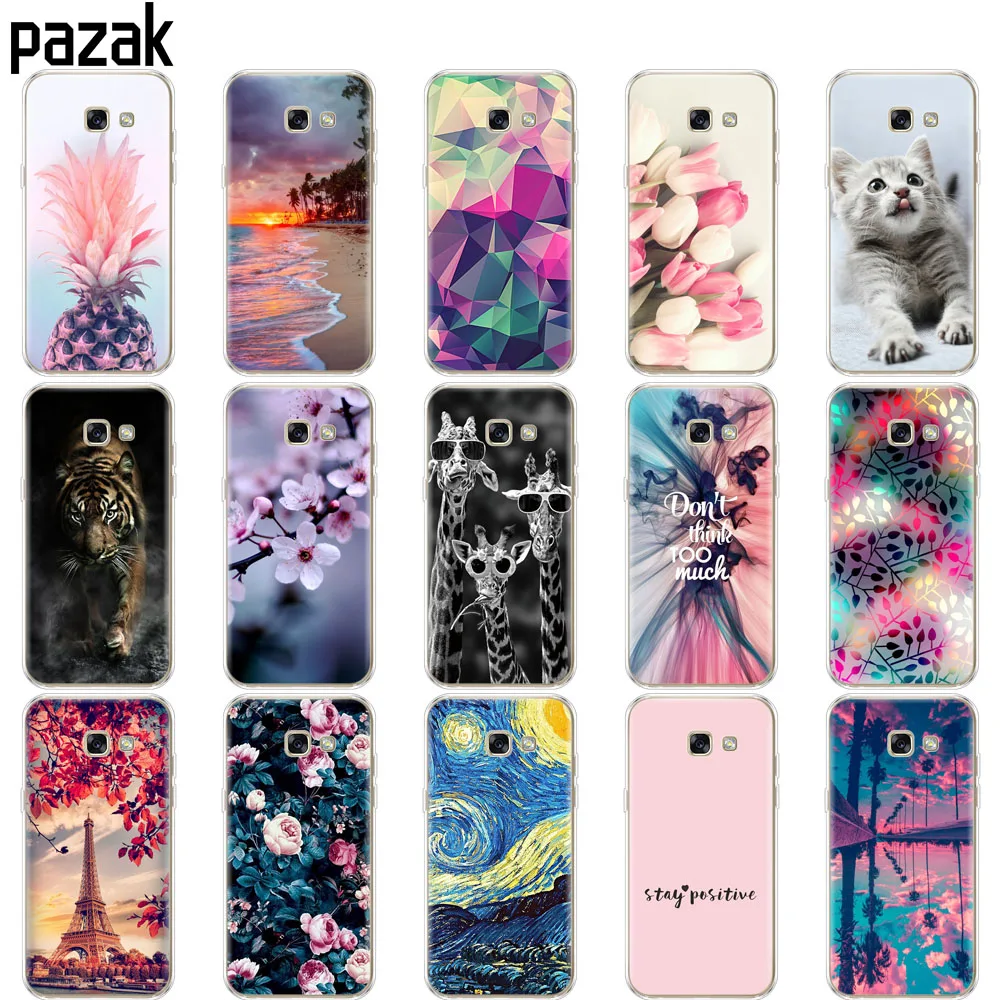 case For Samsung Galaxy A3 2017 Case coque A320 A320F Soft TPU silicon Back cover on FOR Samsung A3 2017 bumper shockproof