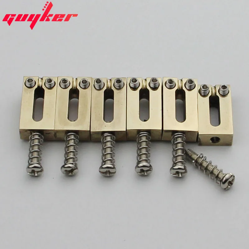 Brass Bridge Saddles 10.5MM For Stratocaster Tremolo Bridges