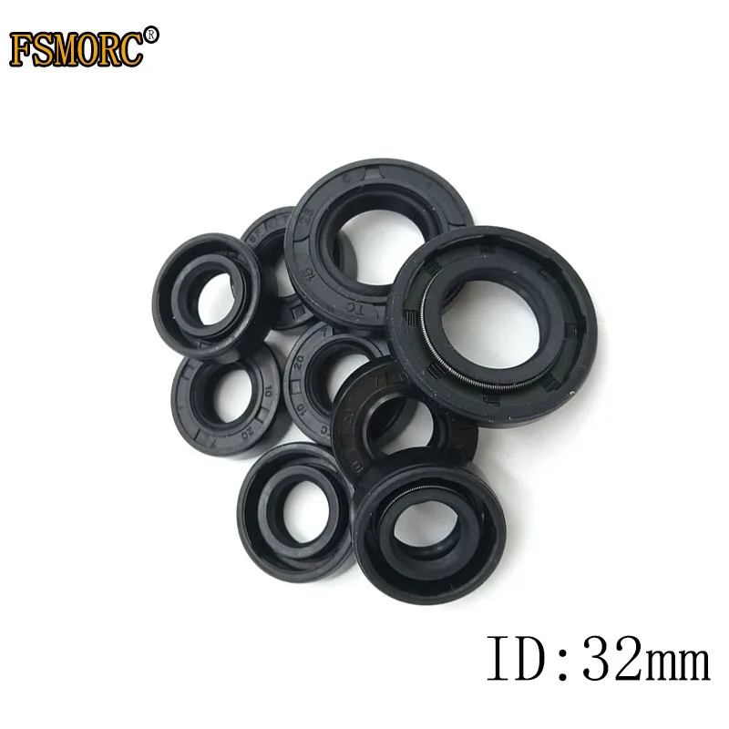TC-32 * 38*40*42*44*45*46*47*48*50*52*54*55*56*58*60*62*65*70*72*80*4/5/6/7/8/9/10/12 NBR رمح ختم النفط مزدوجة الشفاه الربيع الروتاري