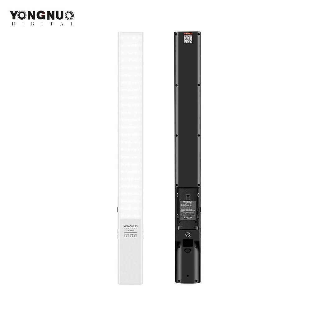 YONGNUO YN360S 3200K-5500K Handheld Ice Stick LED Video Light+NP-F550 Battery Charger Photographyic Lamp Phone App Control