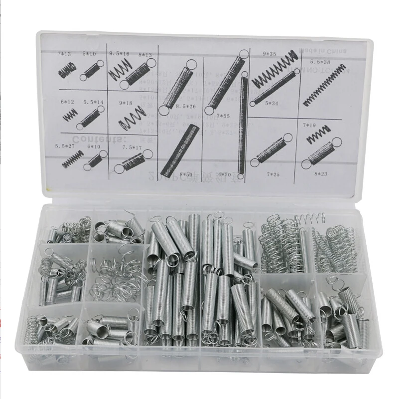 200 PCS Hardware spring tension spring kit