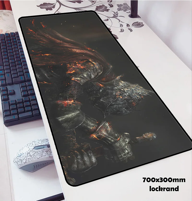 Dark Souls mouse pad 700x300x3mm pad mouse notbook computer padmouse Popular gaming mousepad gamer to keyboard mouse mats