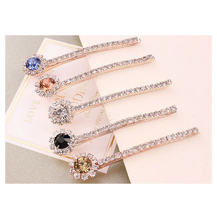 Korean Version Of The New Hair Accessories Hairpin Hairpin Side Folder Word Folder Wholesale