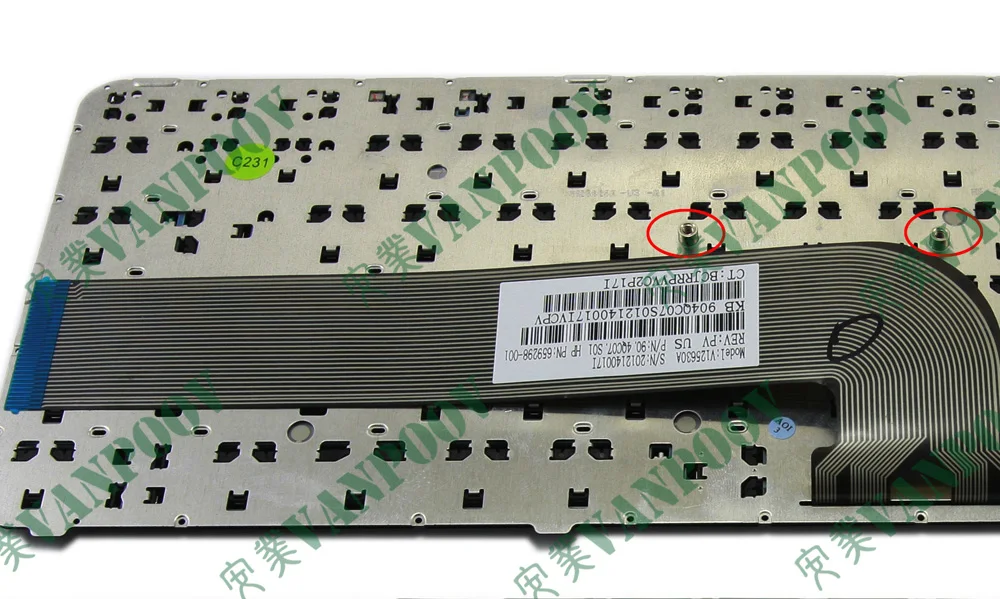 HP 파빌리온 DV4-3000 그리스어 노트북 키보드, DV4-4000 -3125 3126 3010TX 3114TX 3115T 블랙 GK 버전 659298-DJ1, 신제품