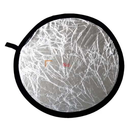 43 "110 cm 2 w 1 Flash dyfuzor wielu składany disc złoto srebro odbłyśnik i torba dla Studio