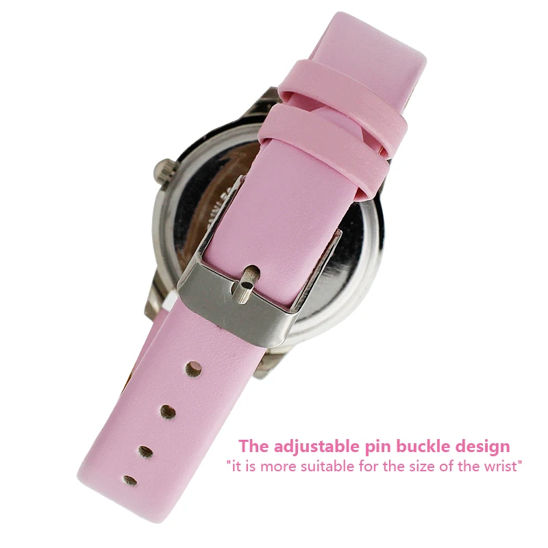 Anak-anak Menonton Fashion Merek Jam Tangan Jam Kuarsa Jam Tangan Anak-anak Jam Anak Laki-laki Gadis Siswa Jam Tangan Multicolor Watch Plate