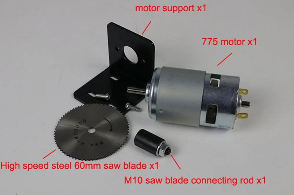 Scie circulaire haute puissance 775 W, moteur 150, scie circulaire pour bricolage, Mini Machine de découpe avec tige de connexion M10