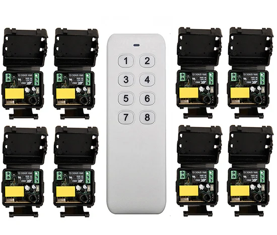 

1000M Long Range AC220V 1CH RF wireless remote control switch System Transmitter+ Receiver light /lamp/ window/Garage Doors