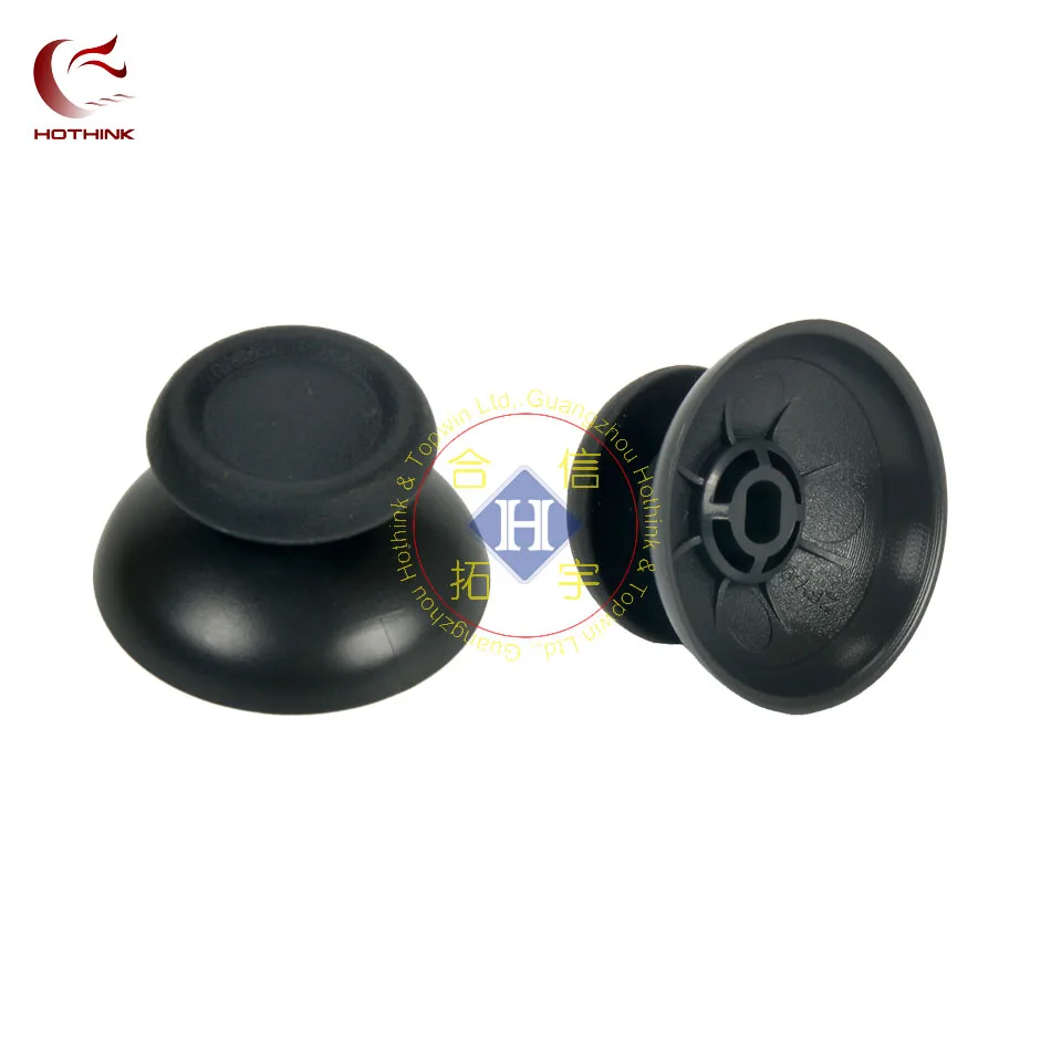 Hothink joystick analógico dualshock 4, novo substituto de 2 partes cinza escuro 3d para controle de ps4 pro