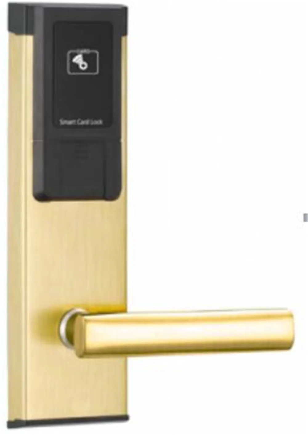 ID Card/Key Unlocking  Stainless Steel Access Control Hotel Door  Lock