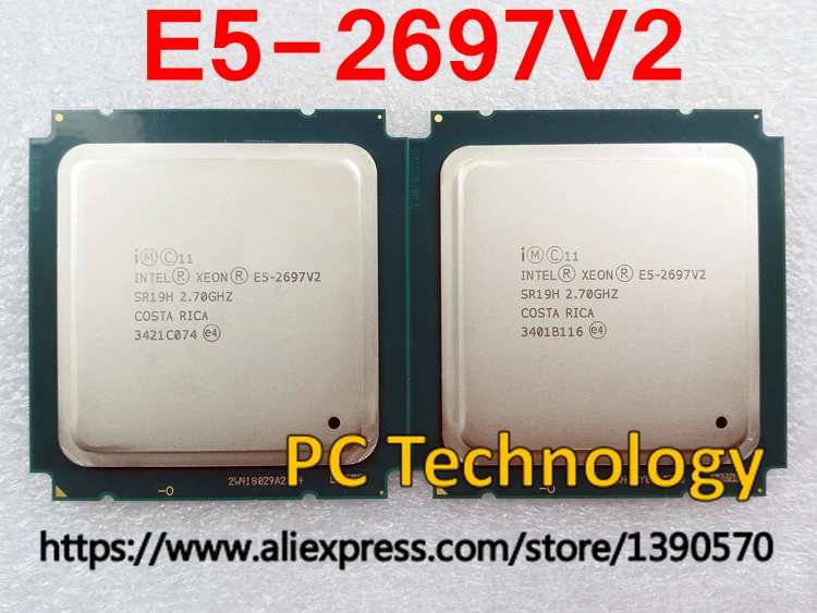 Imagem -02 - Intel Xeon Cpu Processor Versão Oficial e5 2697 v2 12-core 2.7ghz 30mb E52697v2 Fclga-2011 e5 2697v2 Original