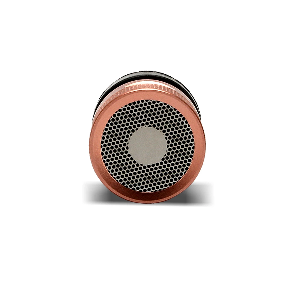 Great Voice Restore! YUEPU RU-M582 Microphone Capsule Mic Head Core Replacement for mic High-Fidelity Voice Rose-Gold Metal