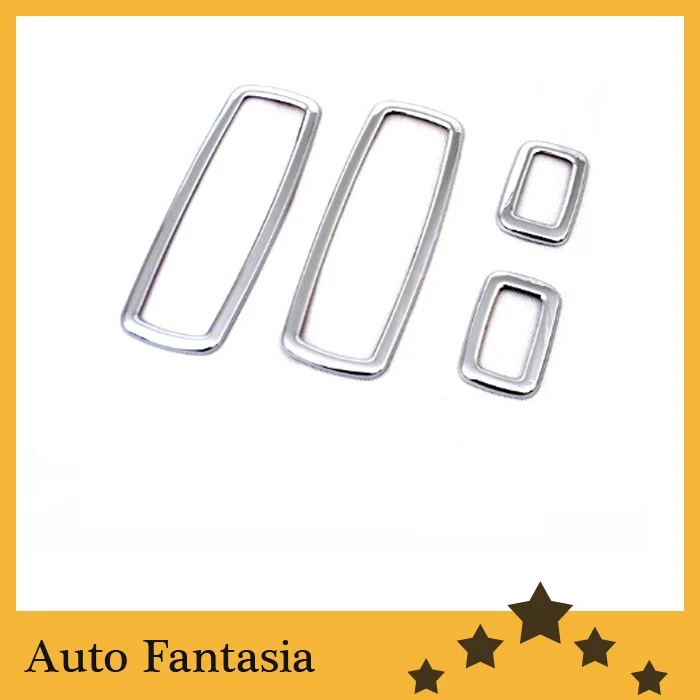 

Chrome Interior Door Window Switch Surround Covers for Jeep Cherokee (KL) 2014 UP-Free Shipping