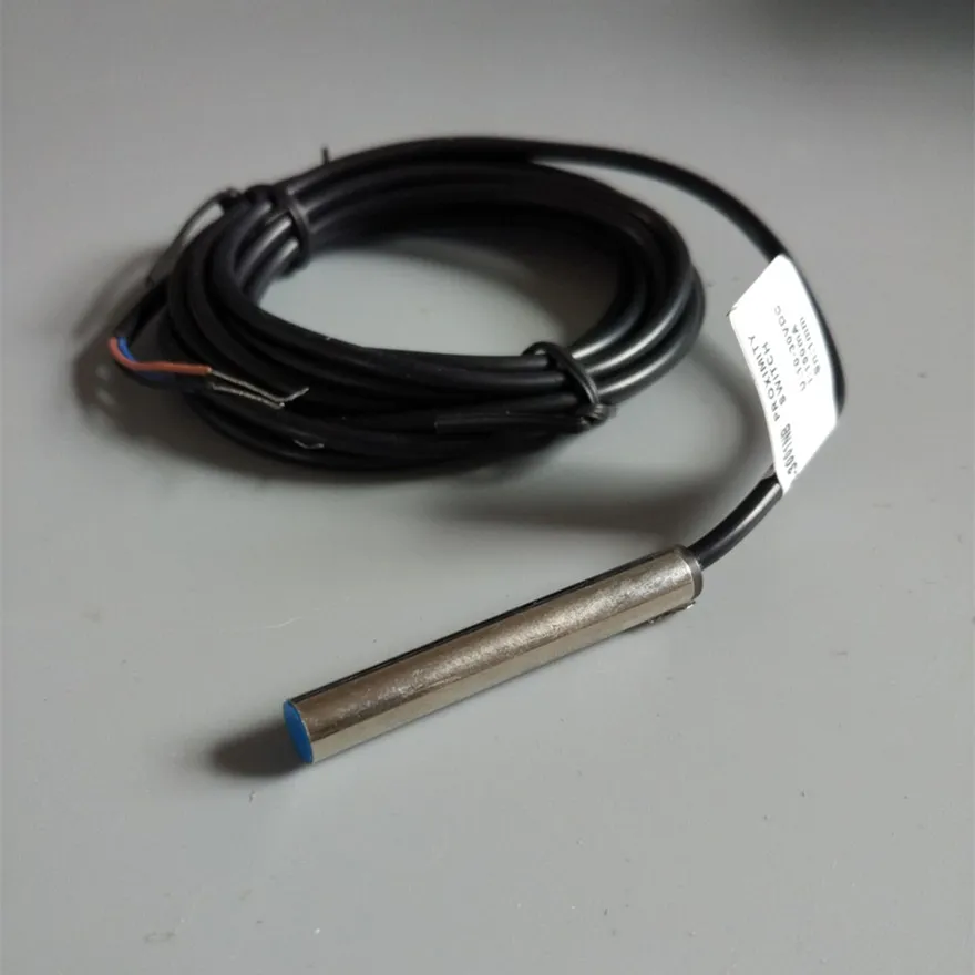 CHUX Cylinder Inductive Proximity Sensor NPN M6 Flush Type NO/ NC LJ6 IM6-1-DNA/NB 1mm Detect Distance Motion Approach Sensor Sw