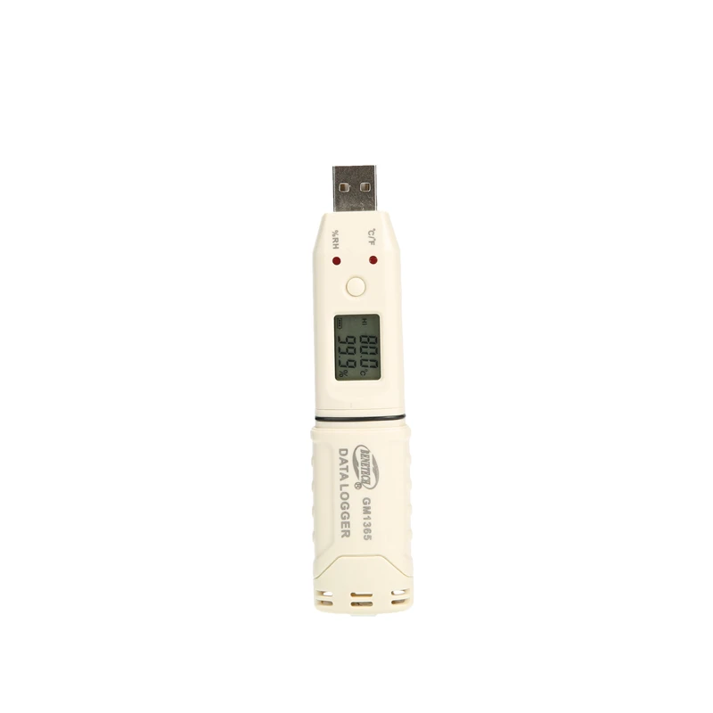 Mini USB Digitale di Umidità di Temperatura Registratore Tipo di Penna di Marca LCD di Umidità di Temperatura Data Logger-30 ~ + 80 Gradi Celsius